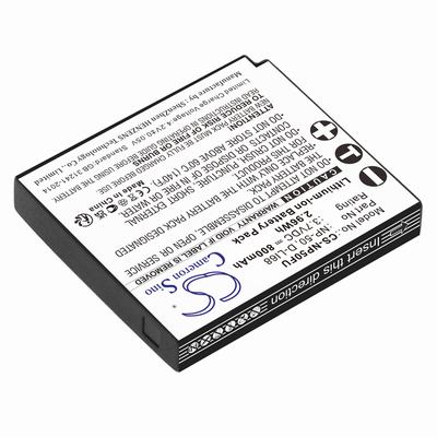 PENTAX OptioS12 Camera Battery 3.7V 800mAh Li-ion NP50FU