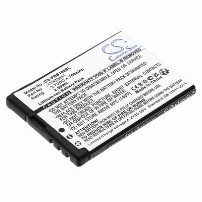 Peterson BBS-1 Transmitter Battery 3.7V 700mAh Li-ion PBS100SL