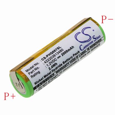 Remington R-4130 Shaver Battery 1.2V 2000mAh Ni-MH PHQ667SL