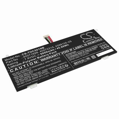 Dynabook Satellite Pro C50-H-106 Battery 7.6V 6000mAh Li-Pl TOC501NB