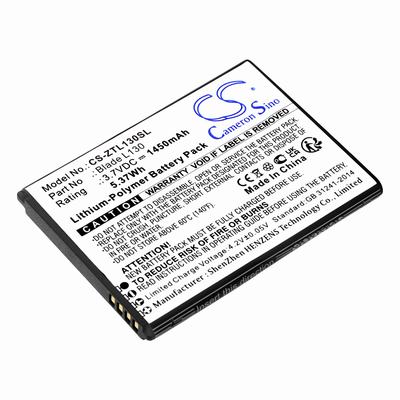 ZTE Blade L130 Phone Battery 3.7V 1450mAh Li-Pl ZTL130SL