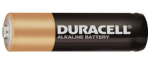 Duracell Coppertop AA horizontal
