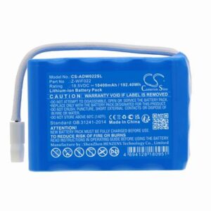 American DJ WIFLY EXR DOTZ PAR Battery 18.5V 10400mAh Li-ion ADW022SL