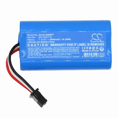 ESYLUX SLP-2 Flashlight Battery 7.4V 2600mAh Li-ion ELX200FT