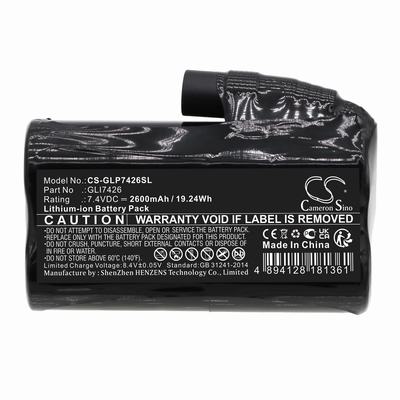 Glovii Heated Sweatshirt Battery 7.4V 2600mAh Li-ion GLP7426SL