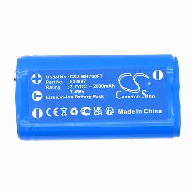 Ledlenser MH7 Flashlight Battery 3.7V 2000mAh Li-ion LMH700FT