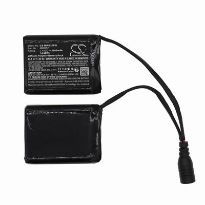 IXS Heat-ST Clothes Battery 7.4V 2000mAh Li-Pl MWB200SL