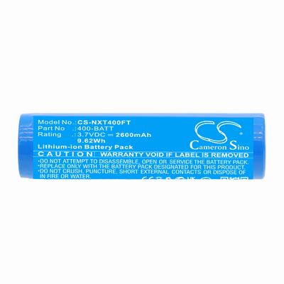 Nightstick TAC-400 Flashlight Battery 3.7V 2600mAh Li-ion NXT400FT