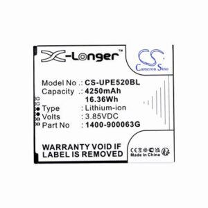 Unitech EA520 Barcode Scanner Battery 3.85V 4250mAh Li-ion UPE520BL